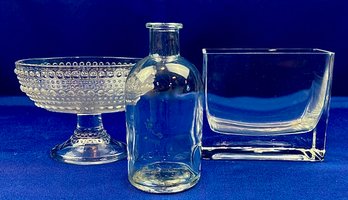 Collection Of Glass Floral Containers