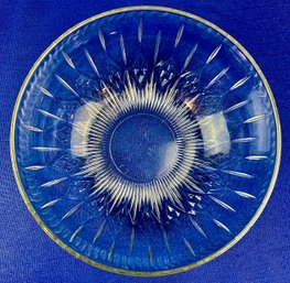 Vintage Pressed Glass Bowl