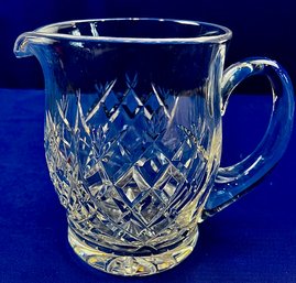 Waterford Cut Crystal Bar Pitcher - Signed 'Waterford'