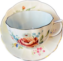 Royal Grafton Bone China Tea Cup & Saucer