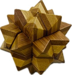 Wooden Puzzle Brain Teaser