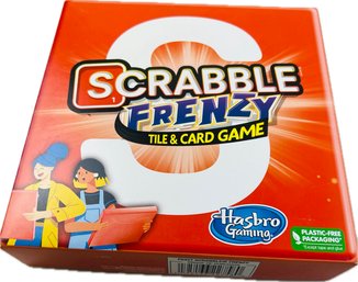 Scrabble Frenzy Tile And Card Game