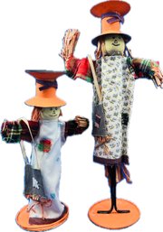 Fall Halloween & Thanksgiving Figural Folk Art Scarecrow Decor