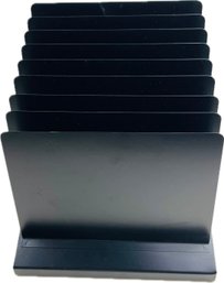 Standup File Holder - 8 Slots