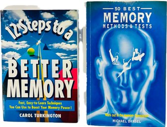 Two Memory Books - Tests And Techniques For A Better Memory