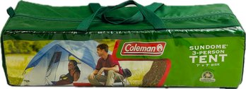 New! Coleman Sundome 3-person Tent (7 X7).