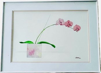 Original Still Life Watercolor Painting - Signed By Artist 'Don Theodore'