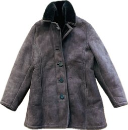 Artisan Made Sheepskin Coat Signed 'Robert McAbery Aspen'