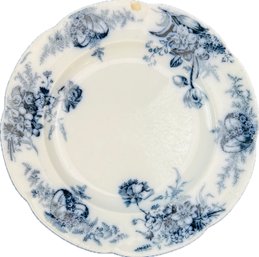 Antique English Flow Blue Cauldon Place