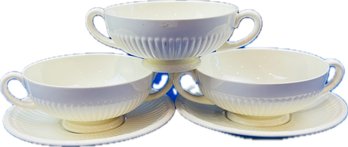 Wedgwood Etruria Bullion Cups & Saucers