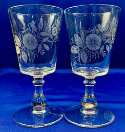 Vintage Water Glasses