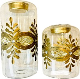 Hand Painted Glass Votives