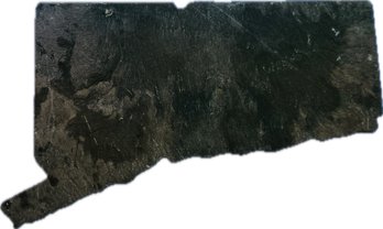 Slate Serving Piece - Connecticut State Profile