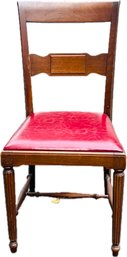 Doten Dunton Desk Chair With Leather Seat - Goes With Doten Dunton Desk In This Auction