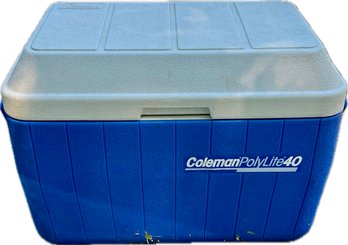 Vintage 1992 Coleman PolyLite40 Cooler -rare Find!