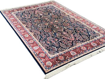 Karistan Rug - Sarouk - Navy Blue Center