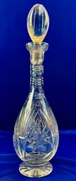 Vintage Cut Crystal Decanter