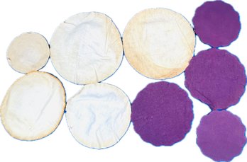 Vintage Felt & Linen Plate Dividers