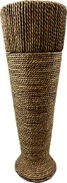 Woven Sweetgrass Umbrella Stand