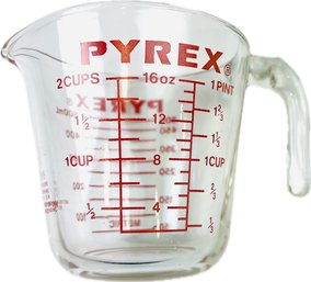 Pyrex Glass Liquid Measure