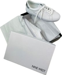 New! Never Worn! Nine West Ladies Sneakers With Box - Size 7.5