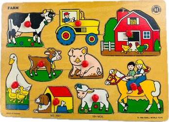 Small World Toys/farm Block Puzzle