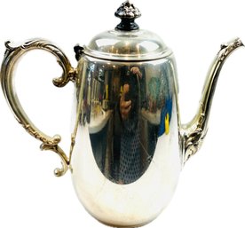 Silver Plated Coffee Pot - Signed 'William Rogers'