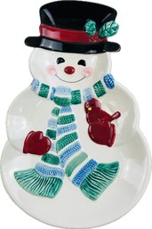 Hallmark Snowman Platter