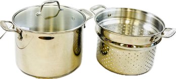 Exeter 18/10 Stainless  Steel Pot And Steamer Insert