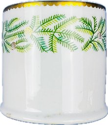 Tiffany & Co English Crown Staffordshire Porcelain Cup - 'Evergreen Designed By Tiffany'