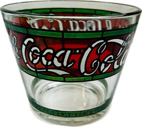 Coca Cola Collectable Glass Ice Bucket