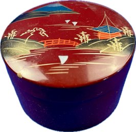 Japanese Lacquerware Trinket Box