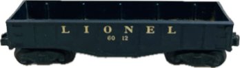 Vintage Lionel 6012 O Scale O-gauge Lionel Gondola Train Car