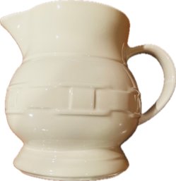 Longaberger Stoneware Water Pitcher