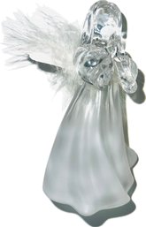 Praying Angel With Feather Wings - Molded Acryllic