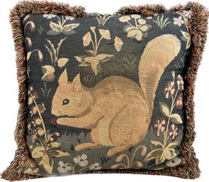 Decorative Squirrel Throw Pillow