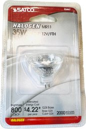 New! Never Used! Satco Halogen Bulb - 35 Watt - 12 Volt