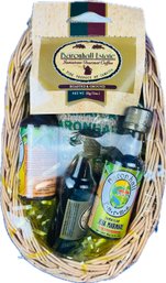 New! Jamaican Gourmet Coffee Basket Sealed In Cellophane