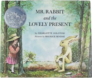 Children's Hardcover Book - Excellent Condition With Original Flyleaf 'Mr. Rabbit & The Lovely Present'