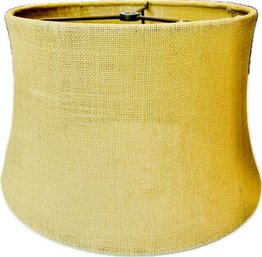 Burlap Lamp Shade -  Approx. 9 Height X 11 Width - Tan Color