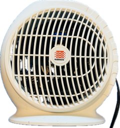 Electric Space Heater & Fan - Signed 'Warm Wave'