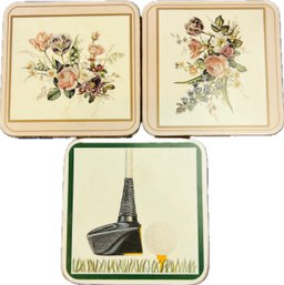 Coasters With Cork Backing