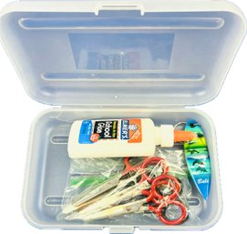 Storage Box With Scissors & Glue