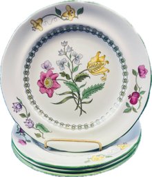 English Spode Porcelain Summer Palace By Spode - 6' Bread & Butter
