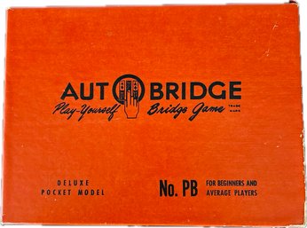 Auto Bridge Game Circa 1959