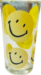 Vintage Happy Face Highball Glass