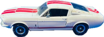 1967 Shelby Mustang GT350 White With Red Stripes American Muscle Diecast Model Car