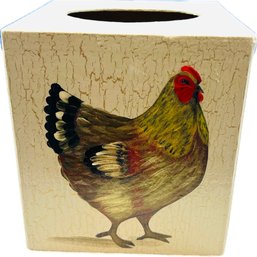 Vintage Decoupage Tissue Box