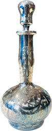 Outstanding Black Starr & Frost Silver Overlay Decanter  - Signed 'Black Starr & Frost - Fine Silver'