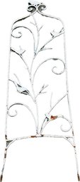 Wrought Iron Trellis With Birds - 56 Inches High X 16.5 Wide